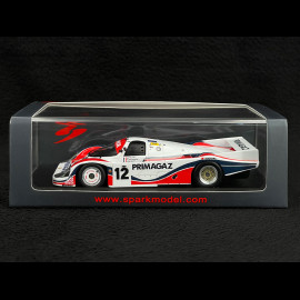 Porsche 956 N° 12 24h Le Mans 1986 1/43 Spark S9869