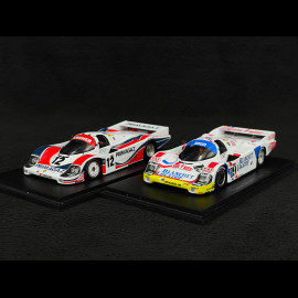 Duo Porsche 956 24h Le Mans 1986 1/43 Spark S9869-S9870