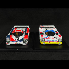 Duo Porsche 956 24h Le Mans 1986 1/43 Spark S9869-S9870