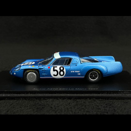 Alpine A210 N° 58 24h Le Mans 1967 1/43 Spark S5692