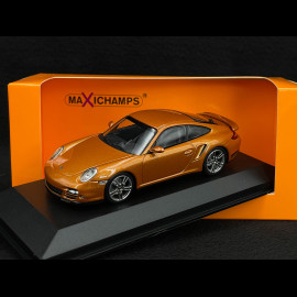 Porsche 911 Turbo Type 997 2009 Nordisch Gold Metallic 1/43 Minichamps 940069011