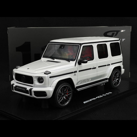 Mercedes-Benz G63 AMG Edition 55 2022 White / Black 1/18 GT Spirit
