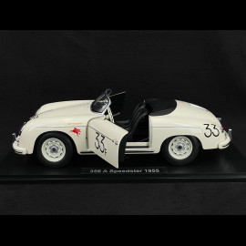 Porsche 356 A Speedster n° 33 James Dean 1955 Weiß 1/12 KK Scale KKDC120096