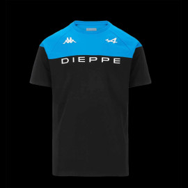 Alpine T-shirt Dieppe F1 Team Ocon Gasly Kappa Blue / Black 351I7BW - Men