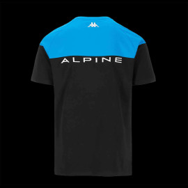 Alpine T-shirt Dieppe F1 Team Ocon Gasly Kappa Blau / Schwarz 351I7BW - Herren