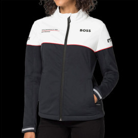 Porsche Motorsport Jacket BOSS Softshell Jacket black / white WAP4360P0MS - women