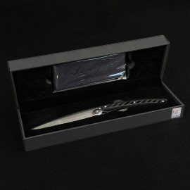 24h Le Mans Knife 100 years Special Edition Damas Carbon Fiber Deejo DEE000752