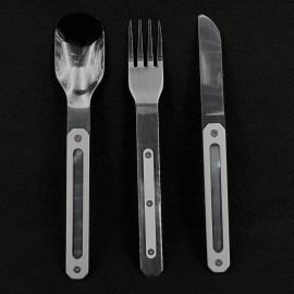 24h Le Mans Cutlery set 2023 magnetic stainless steel Shiny black Akinod AKI000363