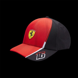 Ferrari Cap Charles Leclerc N° 16 F1 Puma Red / Black 701223375-001 - unisex