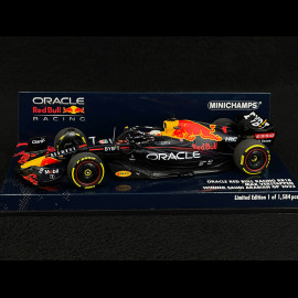 Max Verstappen Red Bull Racing Oracle RB18 n° 1 Winner 2022 Saudi Arabian F1 Grand Prix 1/43 Minichamps 417220101