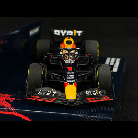 Max Verstappen Red Bull Racing Oracle RB18 n° 1 Winner 2022 Saudi Arabian F1 Grand Prix 1/43 Minichamps 417220101