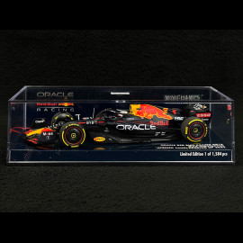 Max Verstappen Red Bull Racing Oracle RB18 n° 1 Winner 2022 Saudi Arabian F1 Grand Prix 1/43 Minichamps 417220101