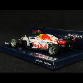 Max Verstappen Red Bull Racing Honda RB16B n° 33 2nd 2021 Turkish F1 Grand Prix 1/43 Minichamps 410211633