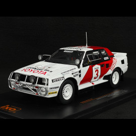 Toyota Celica TwinCam Turbo n° 3 2. Rallye Safari 1985 1/24 Ixo Models RAL025B