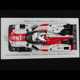 Toyota GR010 Hybrid Nr 8 Sieger 6h Fuji WEC 2022 Gazoo Racing 1/43 Spark SJ103