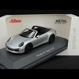 Porsche 911 Carrera GTS Targa Typ 991 2017 Platinsilber metallic 1/43 Schuco 450759800