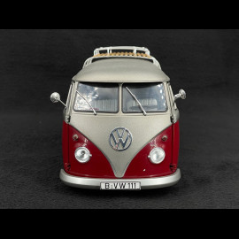 Volkswagen Combi T1b Bus Low rider 1962 Red / Grey 1/18 Schuco 450045600