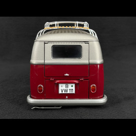 Volkswagen Combi T1b Bus Low rider 1962 Red / Grey 1/18 Schuco 450045600