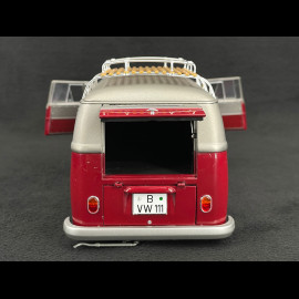 Volkswagen Combi T1b Bus Low rider 1962 Red / Grey 1/18 Schuco 450045600