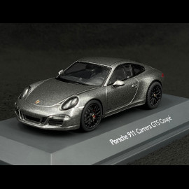 Porsche 911 Carrera GTS Coupé Type 991 2017 Quartz grey metallic 1/43 Schuco 450758300