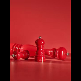 Pfeffermühle Paris Rot Lackiertes Holz 12cm Peugeot