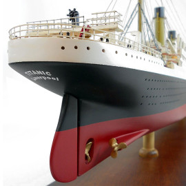 Titanic Boot Modell RMS Kreuzfahrtschiff 92 cm 1/300 Holz