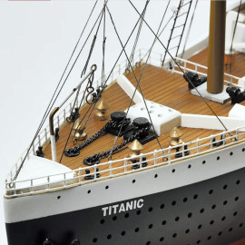 Titanic Boot Modell RMS Kreuzfahrtschiff 92 cm 1/300 Holz