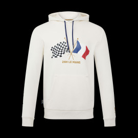 24h Le Mans Centenary Hoodie Sweatshirt White - men