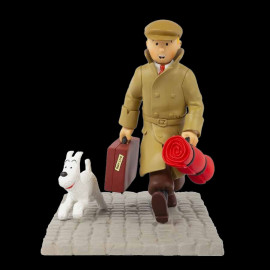 Tintin and Snowy Figurine - Ils arrivent - Le petit vingtième 21 cm 45994