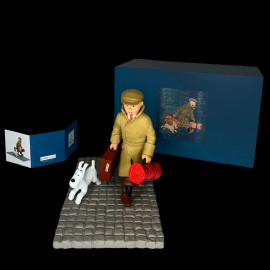 Tintin and Snowy Figurine - Ils arrivent - Le petit vingtième 21 cm 45994