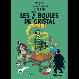 Tintin Poster - The Seven Crystal Balls 50 x 70 cm 22120