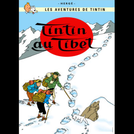 Tintin Poster - Tintin In Tibet 50 x 70 cm 22190