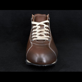 Dust and Fury Shoes Pilot Leather Cognac Brown - Men