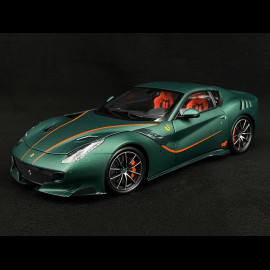 Ferrari F12 TDF 2015 Tour de France Matt green Verde Opaco 1/18 BBR BBR182105DIE
