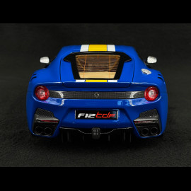 Ferrari F12 TDF 2015 Tour de France Azzuro Dino blue / Yellow / White 1/18 BBR BBR182100A1