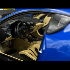 Ferrari F12 TDF 2015 Tour de France Azzuro Dino blue / Yellow / White 1/18 BBR BBR182100A1