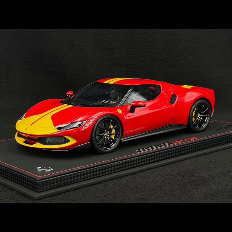 Ferrari 296 Assetto Fiorano Rosso Corsa - 1/18 BBR Models P18211D - NEUVE