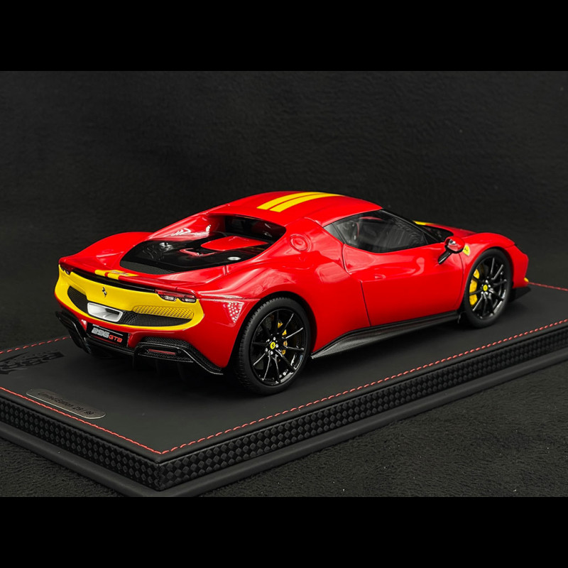 Ferrari 296 Assetto Fiorano Rosso Corsa - 1/18 BBR Models P18211D - NEUVE
