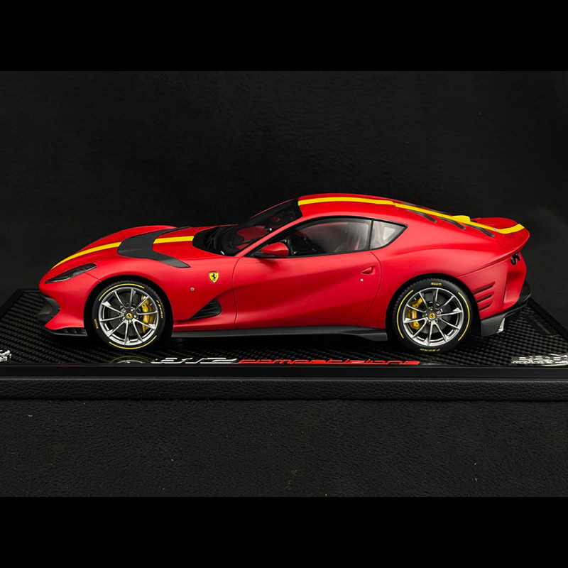 Ferrari 812 Competizione 2021 Rot Ferrari F1 75 / Gelb 1/18 BBR