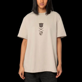 Transformers x Porsche T-shirt Oversize Beige WAP675PESS - Unisex