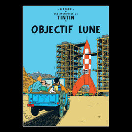 Tintin Poster - Destination Moon 50 x 70 cm 22150