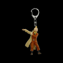 Tintin Trench Coat Keyring - The Crab With The Golden Claws 42479