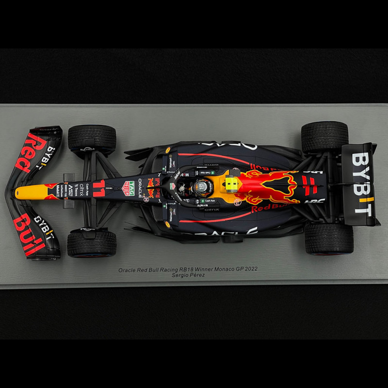 Sergio Perez Red Bull RB18 n° 11 Winner 2022 Monaco F1 Grand Prix 1/18  Spark 18S763