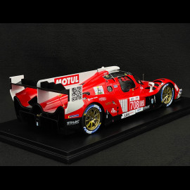 Glickenhaus 007 LMH n° 708 4th 24h Le Mans 2022 Romain Dumas 1/18 Spark 18S802