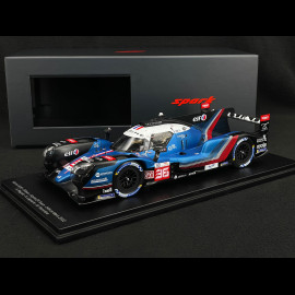 Alpine A480 Gibson Nr 36 Platz 5. Hypercar 24h Le Mans 2022 Elf Team 1/18 Spark 18S801