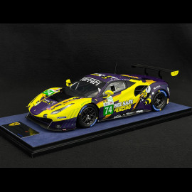 Ferrari 488 GTE Evo n° 74 Class 5th 24h Le Mans 2022 Riley Motorsports 1/18 LookSmart LS18LM033