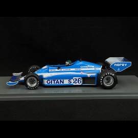 Jacques Laffite Ligier JS7 Nr 26 Sieger 1977 Swedish F1 Grand Prix 1/18 Spark 18S679