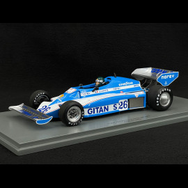 Jacques Laffite Ligier JS7 Nr 26 Sieger 1977 Swedish F1 Grand Prix 1/18 Spark 18S679