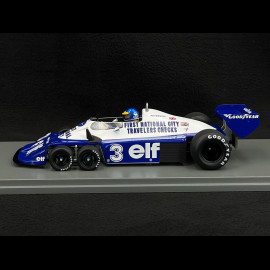 Ronnie Peterson Tyrrell P34 Nr 3 Platz 9. 1977 Hockenheim F1 Grand Prix 1/18 Spark 18S572