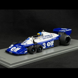 Ronnie Peterson Tyrrell P34 Nr 3 Platz 9. 1977 Hockenheim F1 Grand Prix 1/18 Spark 18S572